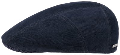 Gubbkeps / Flat cap - Stetson Ivy Cap Soft Cotton/Cord (blå)