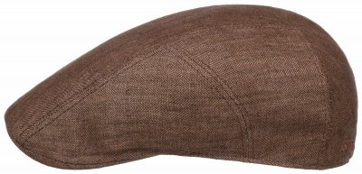 Gubbkeps / Flat cap - Stetson Ivy Cap Linen (brun)