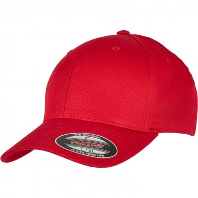 Keps - Flexfit Organic Cotton Cap (röd)