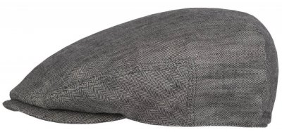 Gubbkeps / Flat cap - Stetson Kent Linen (grå)