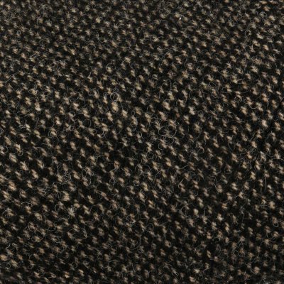 Gubbkeps / Flat cap - Stetson 6-Panel Cap Wool (svart)