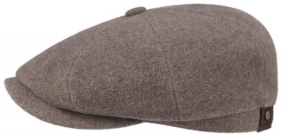 Gubbkeps / Flat cap - Stetson Hatteras Wool/Cashmere (natural)