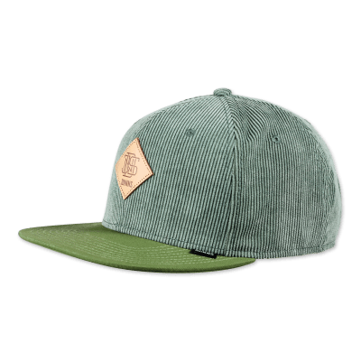 Keps - Djinn's Softcord Snapback Cap (olivgrön)