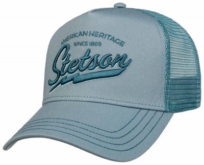 Keps - Stetson Trucker Cap American Heritage Classic (turkos)