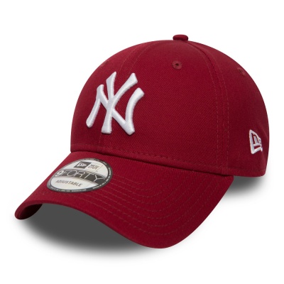 Keps - New Era New York Yankees 9FORTY (röd/vit)