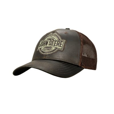 Keps - John Deere Oilskin Mesh Trucker (brun)