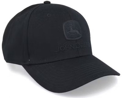 Keps - John Deere Blackout Full Twill Cap (svart)