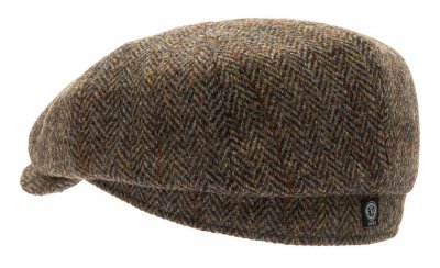 Gubbkeps / Flat cap - CTH Ericson Alan Sr. Harris Tweed Newsboy (grön)