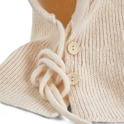 Balaclava - Gårda Ranua Knitted Balaclava (creme)