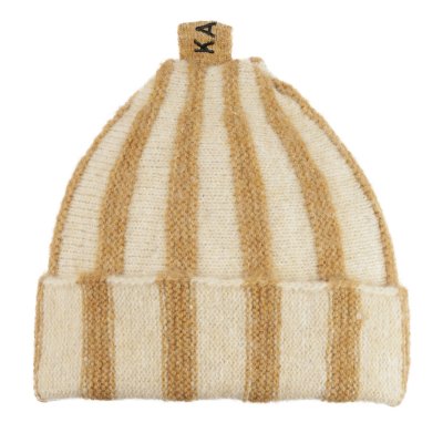 Mössa Barn - Gårda Bodafors Beanie (creme/brun)