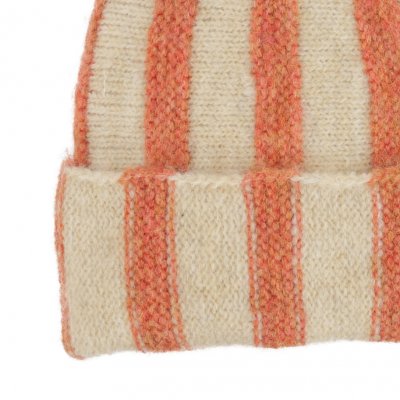 Mössa Barn - Gårda Bodafors Beanie (creme/orange)