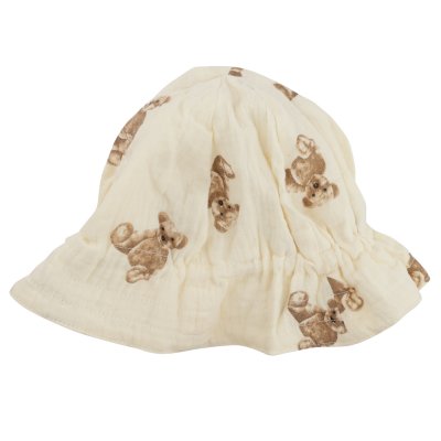 Hattar Barn - Gårda Plush Bear Bucket Hat (offwhite)
