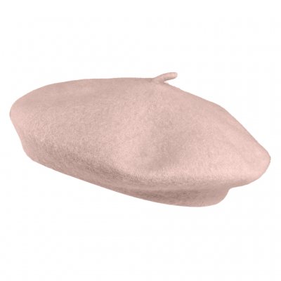 Basker - Gårda Annecy Wool Beret (blekrosa)