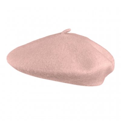 Basker - Gårda Annecy Wool Beret (blekrosa)