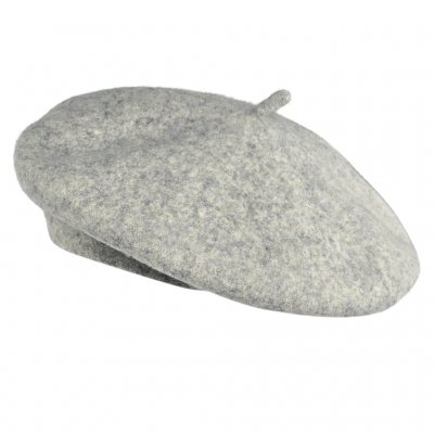 Basker - Gårda Annecy Wool Beret (ljusgrå)