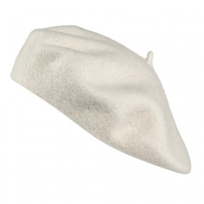 Basker - Gårda Annecy Wool Beret (offwhite)