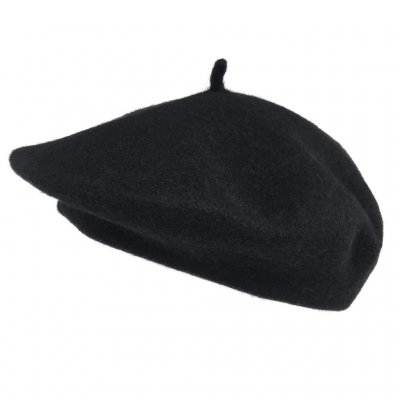 Basker - Gårda Annecy Wool Beret (svart)