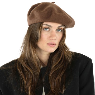 Basker - Gårda Annecy Wool Beret (brun)
