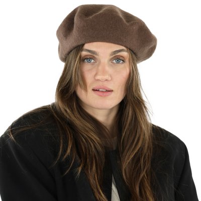 Basker - Gårda Annecy Wool Beret (kaffe)