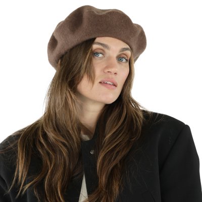 Basker - Gårda Annecy Wool Beret (kaffe)