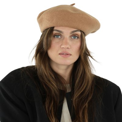 Basker - Gårda Annecy Wool Beret (kamel)
