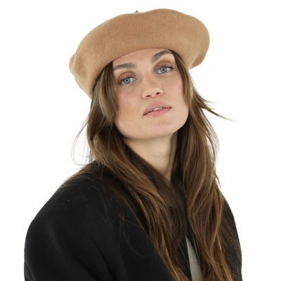 Basker - Gårda Annecy Wool Beret (kamel)