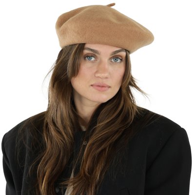Basker - Gårda Annecy Wool Beret (kamel)