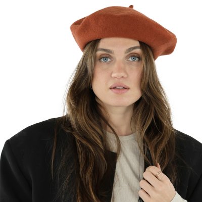 Basker - Gårda Annecy Wool Beret (koppar)