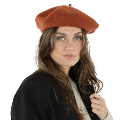 Basker - Gårda Annecy Wool Beret (koppar)