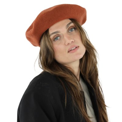 Basker - Gårda Annecy Wool Beret (koppar)