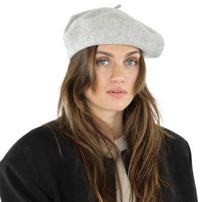 Basker - Gårda Annecy Wool Beret (ljusgrå)