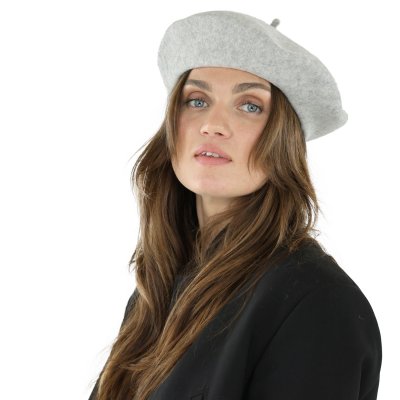 Basker - Gårda Annecy Wool Beret (ljusgrå)