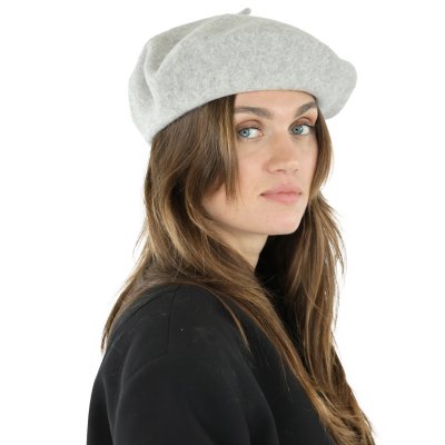 Basker - Gårda Annecy Wool Beret (ljusgrå)