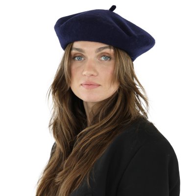 Basker - Gårda Annecy Wool Beret (marinblå)