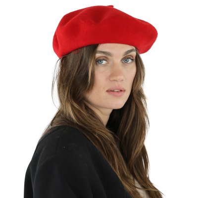 Basker - Gårda Annecy Wool Beret (röd)