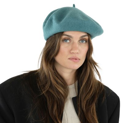 Basker - Gårda Annecy Wool Beret (turkos)