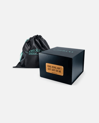 Keps - John Hatter - King Kong Ain't Got Shit On Me - Aluminium Edition (Brun/Blå)