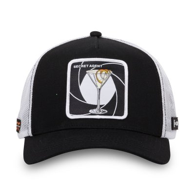 Keps - Capslab Cocktails Secret Agent (grå/svart)