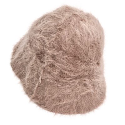 Hattar - Gårda Angora Cloche (grå/rosa)