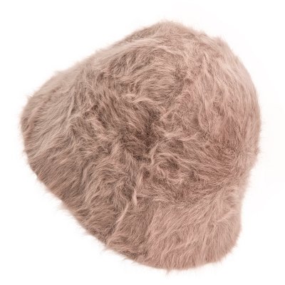 Hattar - Gårda Angora Cloche (grå/rosa)