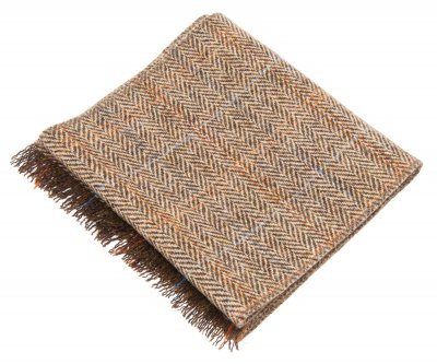 Halsduk - CTH Ericson Edgar Harris Tweed Scarf (beige)