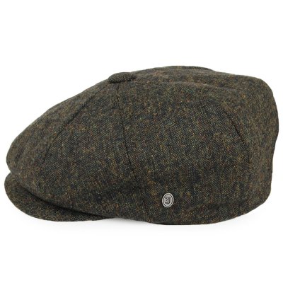 Gubbkeps / Flat cap - Jaxon Falconbrook Newsboy Cap (forest)