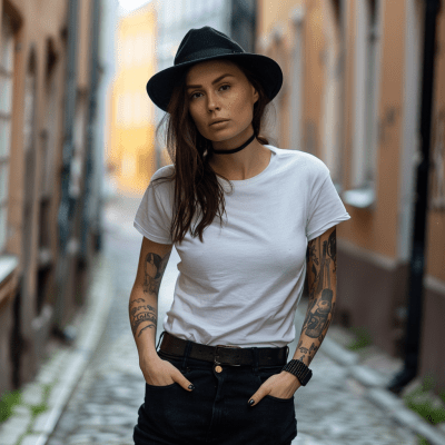 Hattar - Gårda Volterra Fedora Wool Hat (svart)