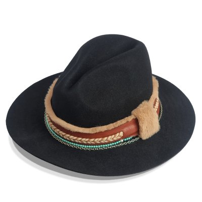 Hattar - Gårda Luton Fedora (svart)
