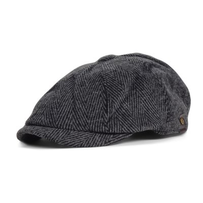Gubbkeps / Flat cap - Gårda Lanark Newsboy (grå)