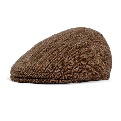 Gubbkeps / Flat cap - Gårda Premium Coleraine Wool Sixpence (beige)