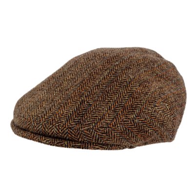 Gubbkeps / Flat cap - Gårda Premium Coleraine Wool Sixpence (beige)