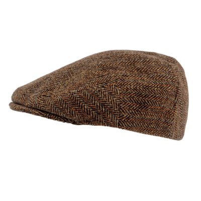 Gubbkeps / Flat cap - Gårda Premium Coleraine Wool Sixpence (beige)