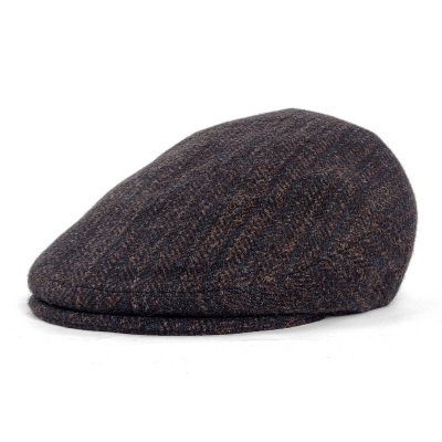 Gubbkeps / Flat cap - Gårda Premium Coleraine Wool Sixpence (blå)