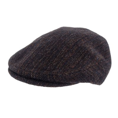 Gubbkeps / Flat cap - Gårda Premium Coleraine Wool Sixpence (blå)
